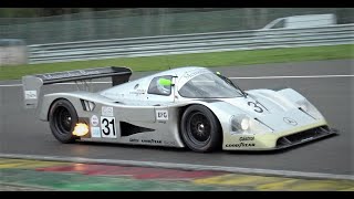 Mercedes Sauber C11 Spa Classic 2023 : V8 Turbo Sound ! [HD]