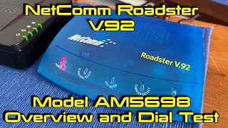 NetComm Roadster V.92 Model AM5698 - Overview and Dial Test