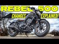 New 2023 Honda Rebel 500 CHANGES Explained!