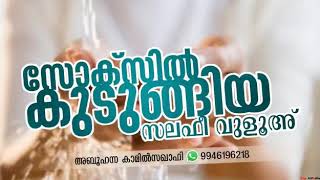 സോക്സിൽ തടവിയാൽ വുളൂ സ്വഹീഹാവുമോ? / അബൂ ഹന്ന : കാമിൽ സഖാഫി ഒലിപ്പുഴ