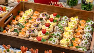 10 Mini Canapes – quick and tasty finger food recipe. Simple, yet delightful party reicpes
