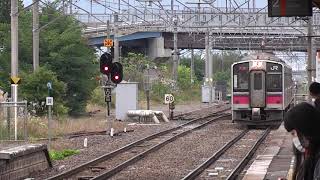 JR川部駅　奥羽本線 青森行き到着【701系・641M】　2020.10.10