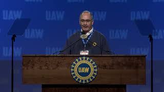 2023 SBC - Newly Elected UAW President Shawn Fain Delivers an Electrifying Speech to Delegates