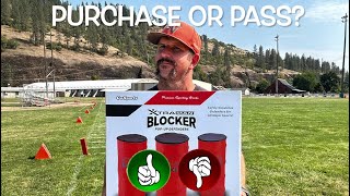 Coach Reviews \u0026 Field Tests the GoSports XTRAMAN Blocker Pop-Up Defenders