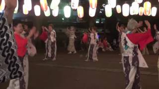 善徳寺境内納涼盆踊り　２０１６　　　五木ひろしのさくら音頭