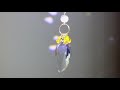 『癒しの60秒』サンキャッチャーの光 no.52　 　ミモザのサンキャッチャー　suncatchers for healing　～ mimosa suncatcher ～