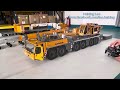 1 14 rc hydraulic crane truck d1350. see disassemble details of no.3 prototype