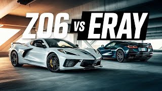 Supercar Showdown: C8 Z06 vs C8 eRay | Which Corvette Reigns Supreme? feat. @jesse_iwuji