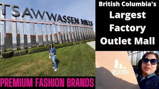 Explore the Largest Factory Outlet Mall in Vancouver BC Canada -Tsawwassen Mills I Canada Vlog