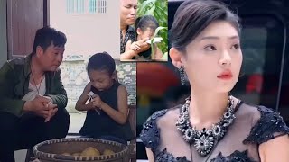 The girl threw the poor father out of the house/ Two girl Story /chines movie full episode