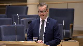 Brott som inte leder till straff - Interpellationsdebatt