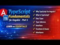 TypeScript Fundamentals for Angular (Part 1) | Types, Inference, Interfaces, Classes