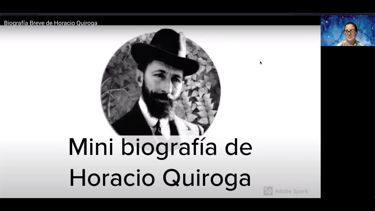 Biografía Corta De Horacio Quiroga - YouTube