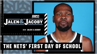 It’s like the FIRST DAY OF SCHOOL for KD & the Nets - Jalen Rose 😱 | Jalen & Jacoby