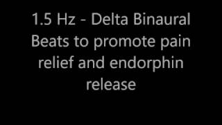 1.5 Hz - Delta Binaural Beats to promote body's natural internal endogenous opiates