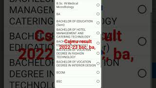 #result csjmu 2022-23 # csjmu result bsc # csjmu result # csjmu Ba result #result csjmu 2022-23