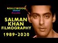 Salman Khan Filmography in Just 25 Minutes || Salman Khan Evolution 1988 to 2020 || Bollywood Josh