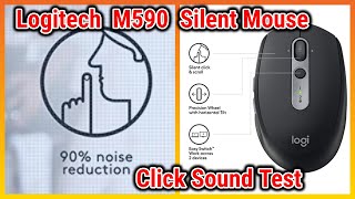 Logitech M590 Silent Mouse Click Sound Test