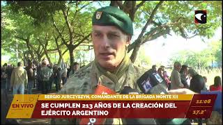 Se cumplen 213 años de la creación del Ejército argentino