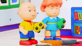 カイユー | カイユーとカーレース | 面白い漫画 | キッズ漫画 | ケイルー | Caillou