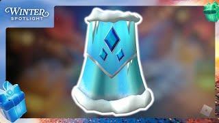 Snowy Adventure Cape🔓✅(Roblox Event: Winter Spotlight #28){How to get the badge}