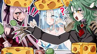 We Are Eating Cheese.