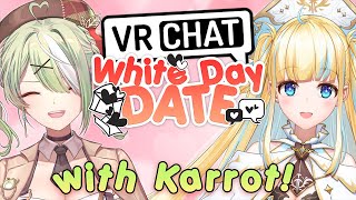 【VRChat】 White Day Date with @KarrotVonBun 💙💚  【Liola Lightbringer | MyHolo TV】