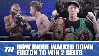 How Naoya Inoue Was Able to Walk Down Stephen Fulton To Become Unified Champion | HIGHLIGHTS