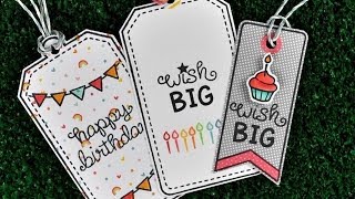 Intro to Birthday Tags + quick & easy tags from start to finish