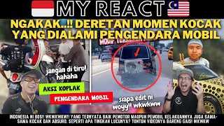 WKWKW MOMEN KOCAK YANG DIALAMI PENGENDARA MOBIL