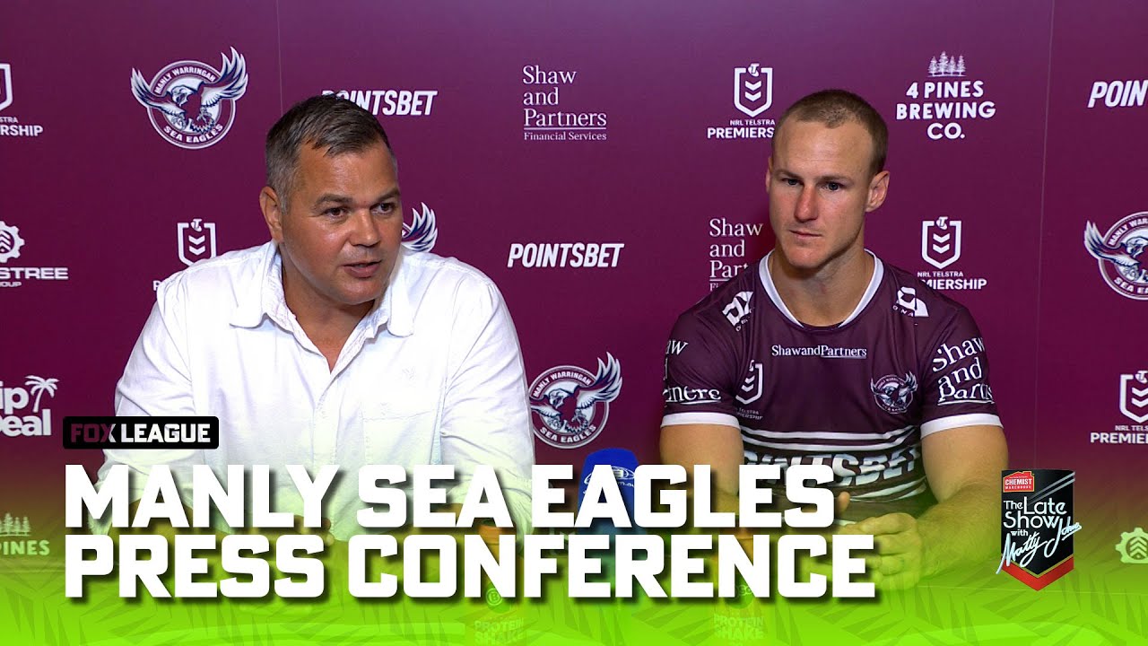 Manly Sea Eagles Press Conference | Round 3, 16/03/23 | Fox League ...