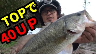 バス釣り　まだまだＴＯＰで出るぞ！　Bass fishing in Japan