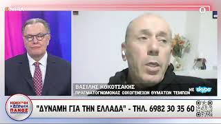 Τέμπη - Βασίλης Κοκοτσάκης: Είχαν πλήρη διαύγεια τα θύματα στα ηχητικά ντοκουμέντα πριν καούν