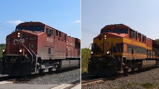 KCS LEADING! | Two CPKC 113’s on the mactier sub (AUG 15, 2024)