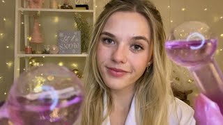 ASMR Holiday Spa Pampering 💜 (overlay sounds)