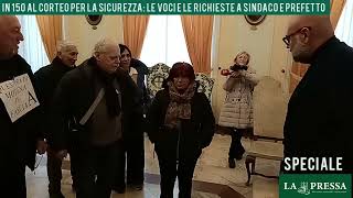 Il corteo per la sicurezza, tra polemiche politiche e richieste alla politica. La sintesi