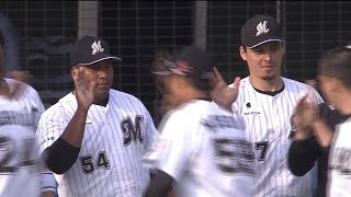 【プロ野球パ】大嶺祐、今季初勝利！クルーズ＆デスパイネがアベック弾!! 2015/05/03M7-2F