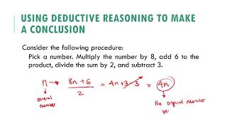 Inductive vs Deductive Reasoning