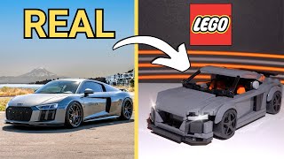 I built a LEGO Audi R8!!