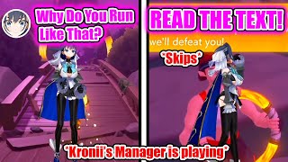 Kronii Calls Out Her Manager For How She Runs While Using Her 3D Model