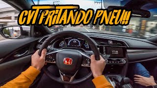 CIVIC 1.5 TURBO DE 300CV PRIMEIRO ROLE!!🔥😈O MAIS FORTE DO BRASIL!?