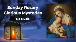 Sunday Rosary - Glorious Mysteries - Blessed Virgin Mary and the Christ Child - Candle Lantern