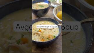 Grecka Zupa Avgolemono | Przepis na zupę z kurczaka! #zupa #przepis na zupę #chickensoup