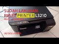 metode sederhana mengatasi  printer epson L3210 lampu kertas dan tinta berkedip bersamaan