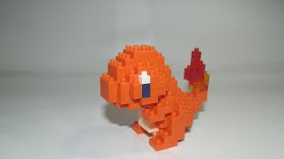 Pokemon Nanoblocks:: Building Charmander