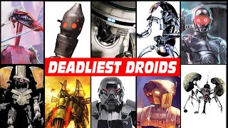 10 Deadliest Droids in Star Wars
