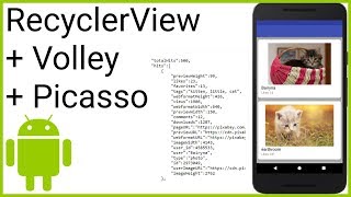 RecyclerView + JSON Parsing - Part 1 - CHOOSING AN API AND PREPARATIONS - Android Studio Tutorial