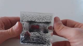 magnetisme - proef magnetische veldlijnen bij een staafmagneet in 3D