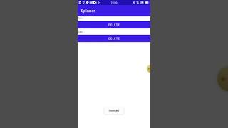 Android studio demo | spinner in android | spinner with sqlite database
