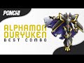 DMO Alphamon Ouryuken: Best Combo